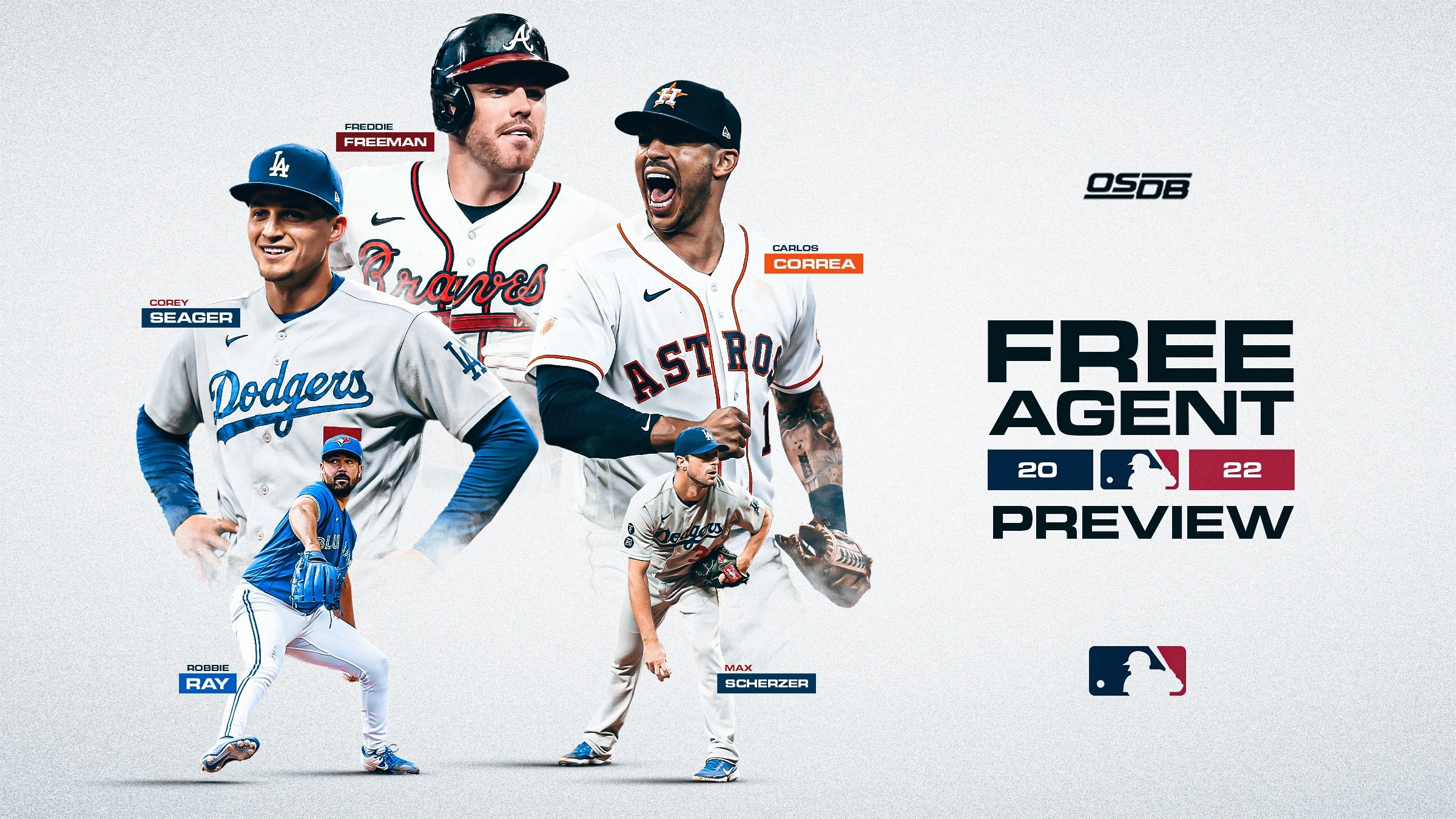 MLB 2021-2022 Free Agency -- Top 10 Free Agents Available