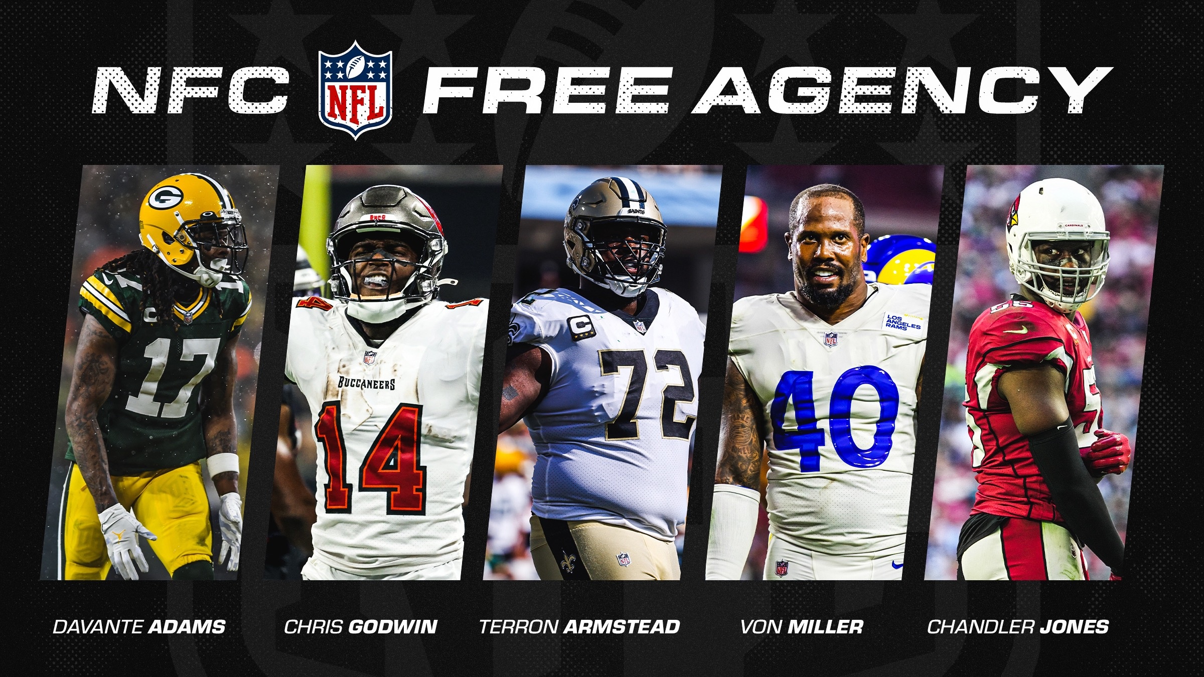 The name game when it comes to NFC free agents