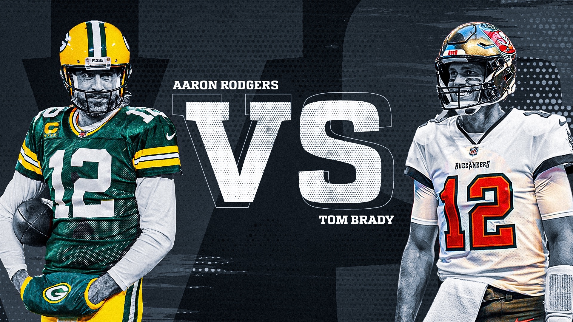Aaron Rodgers vs Tom Brady